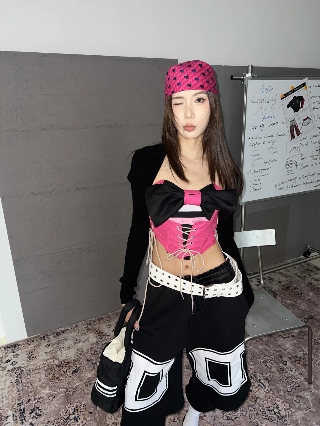 做你的粉丝蝴蝶结女孩🎀