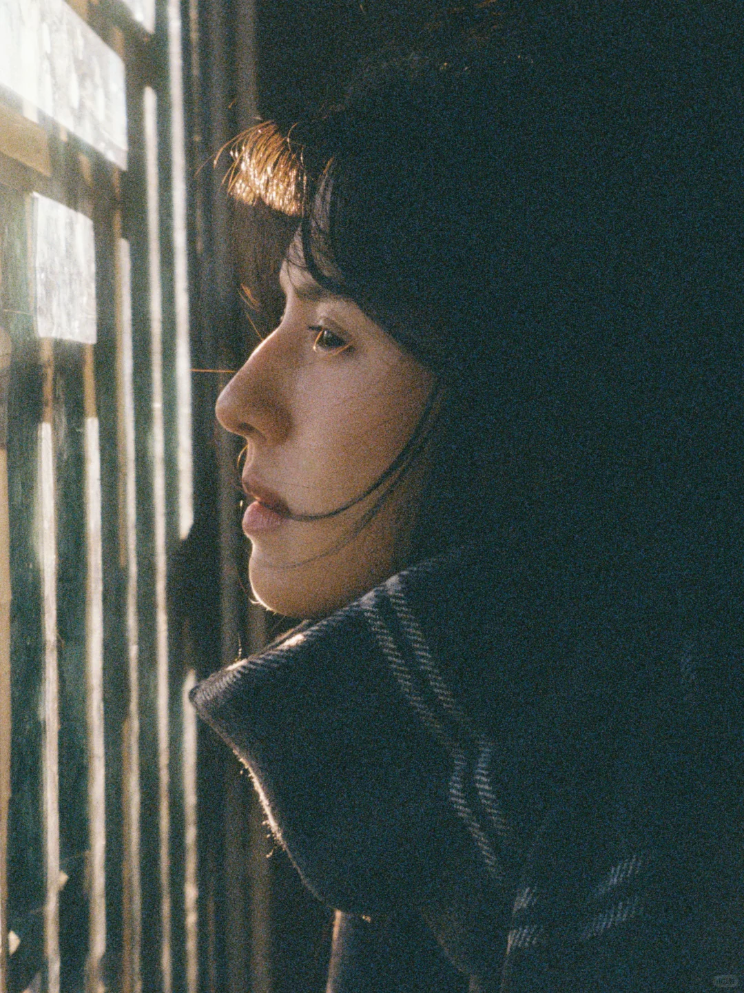 鹤男秋日氛围感写真