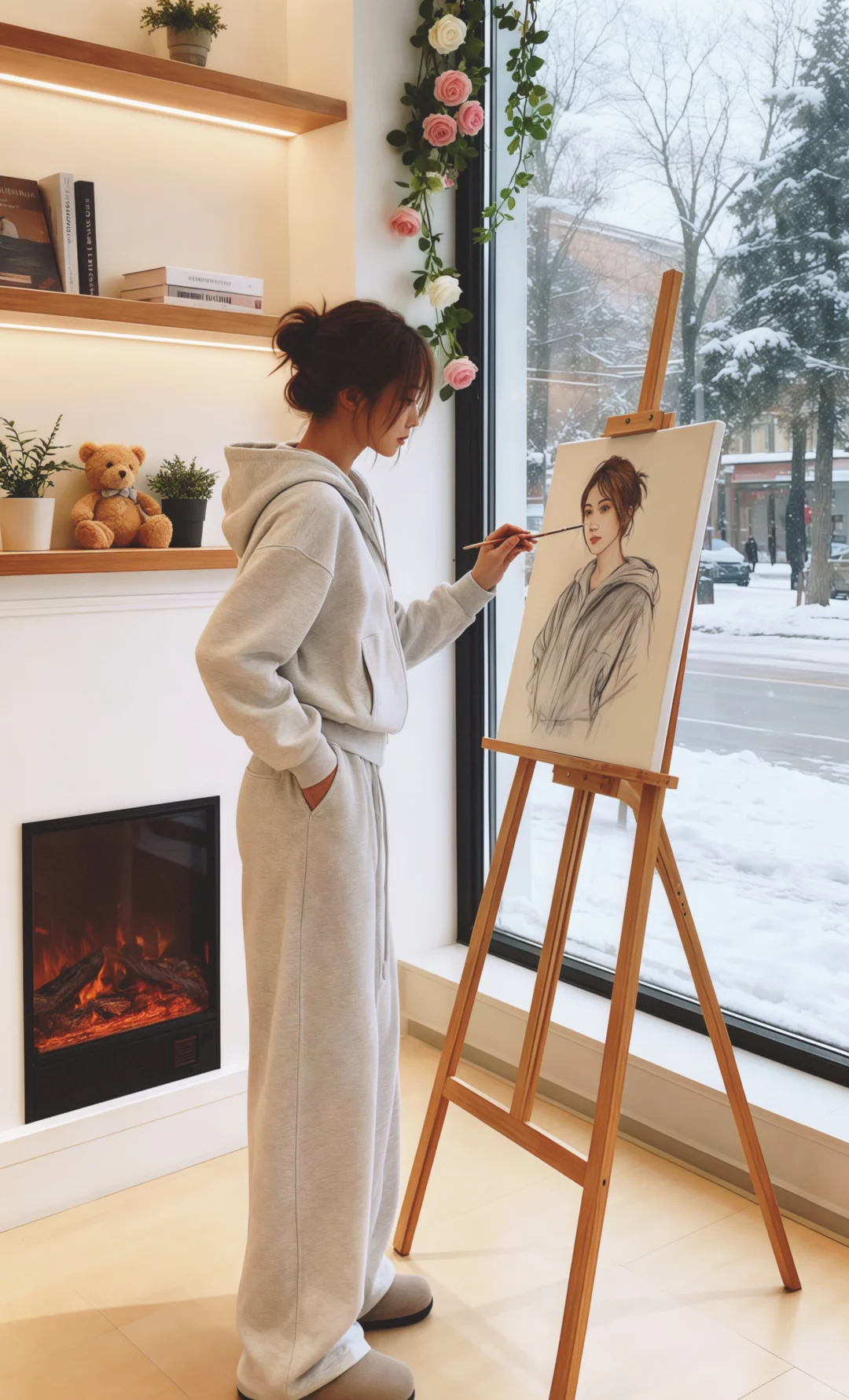 卫衣套装就要把慵懒休闲风进行到底！