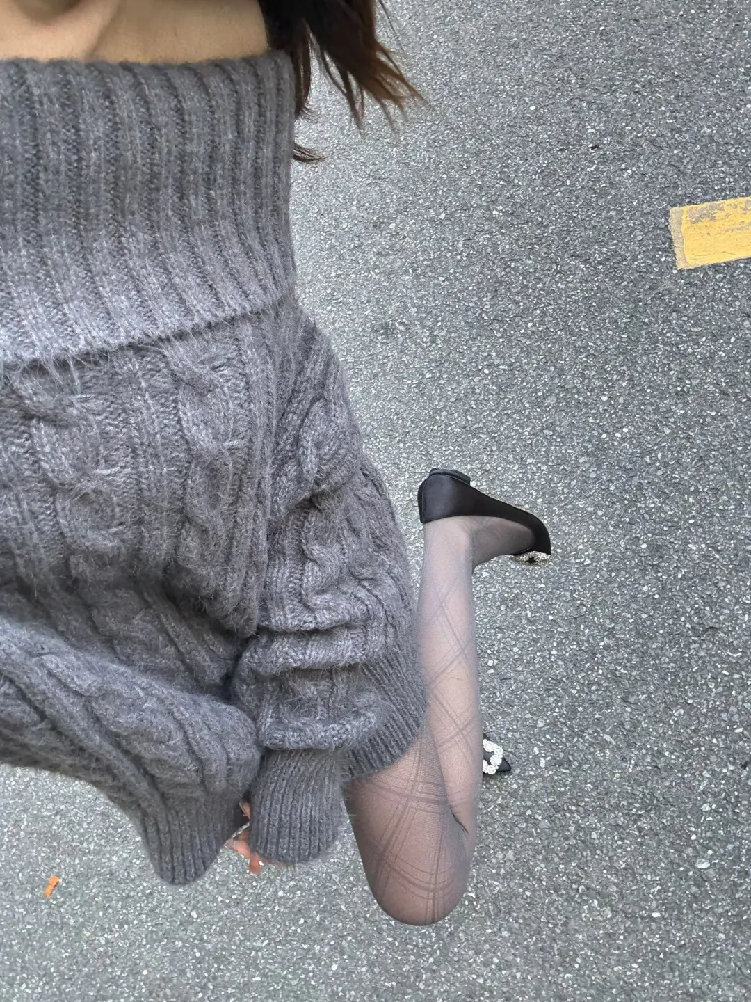 秋天穿灰色也好好看！！美丽冻人