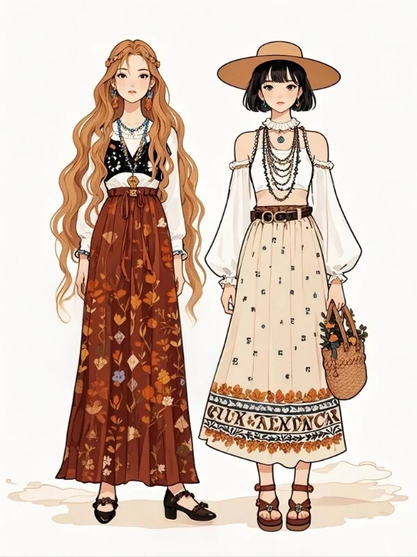 ✨穿越时光的衣橱｜复古女孩的穿搭图鉴✨ 🌼