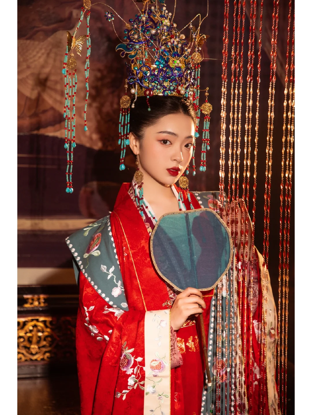 嗯...怎么不算人间富贵花呢？古风写真