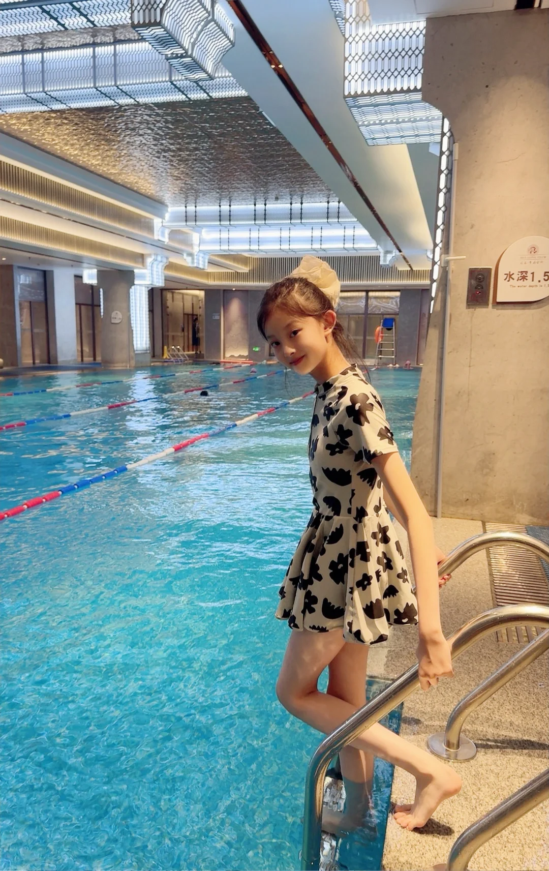 小孩姐的暑假🔛必须是游泳🏊‍♀️