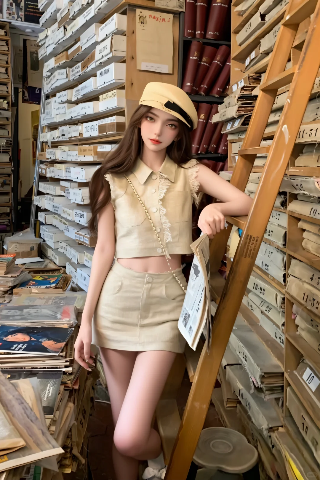 国漫女神现代装