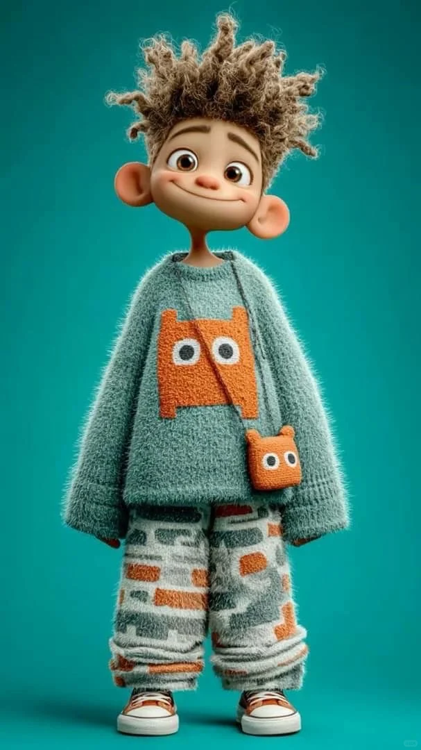 适合苹果安卓所有手机的壁纸可爱卡通少年