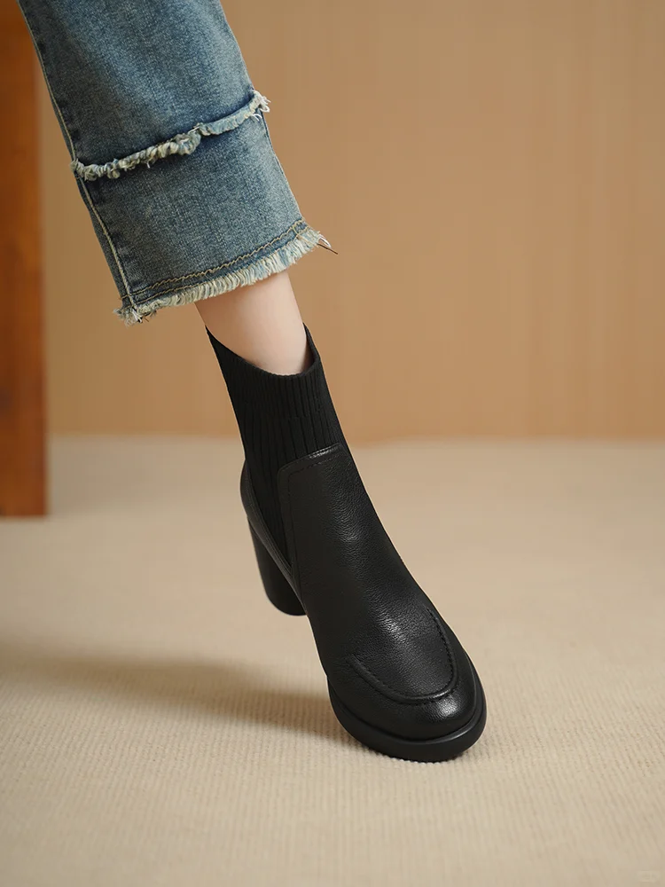 👢复古棕靴上线！显瘦又百搭