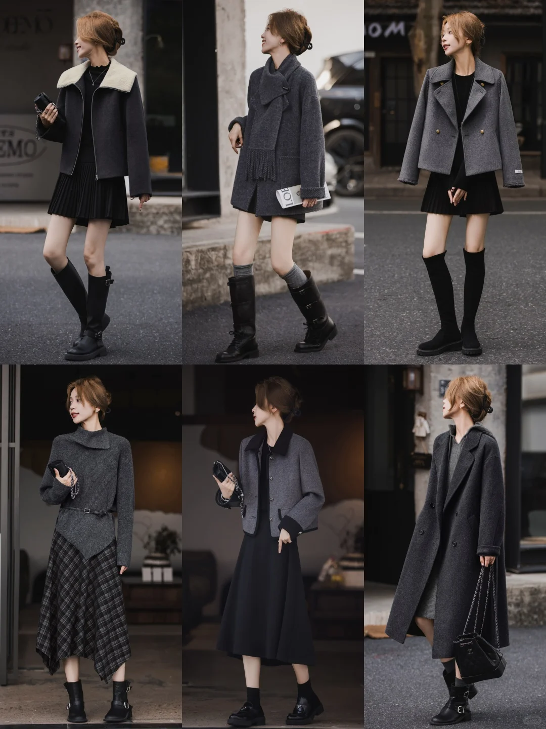 Softcore 秋冬最爱的高级感黑灰色穿搭🖤