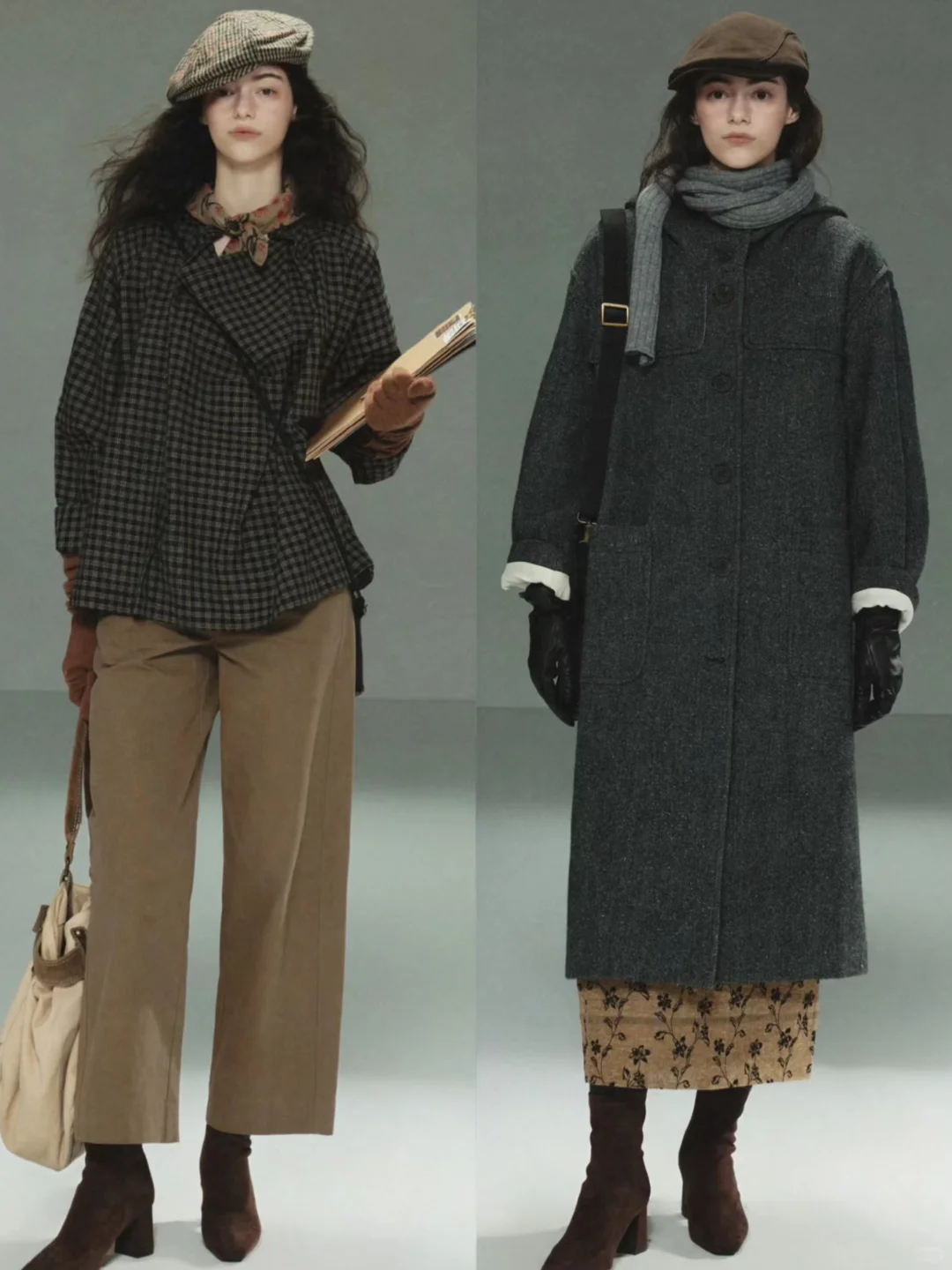 “90s年代时髦女作家”｜复古知识分子风穿搭