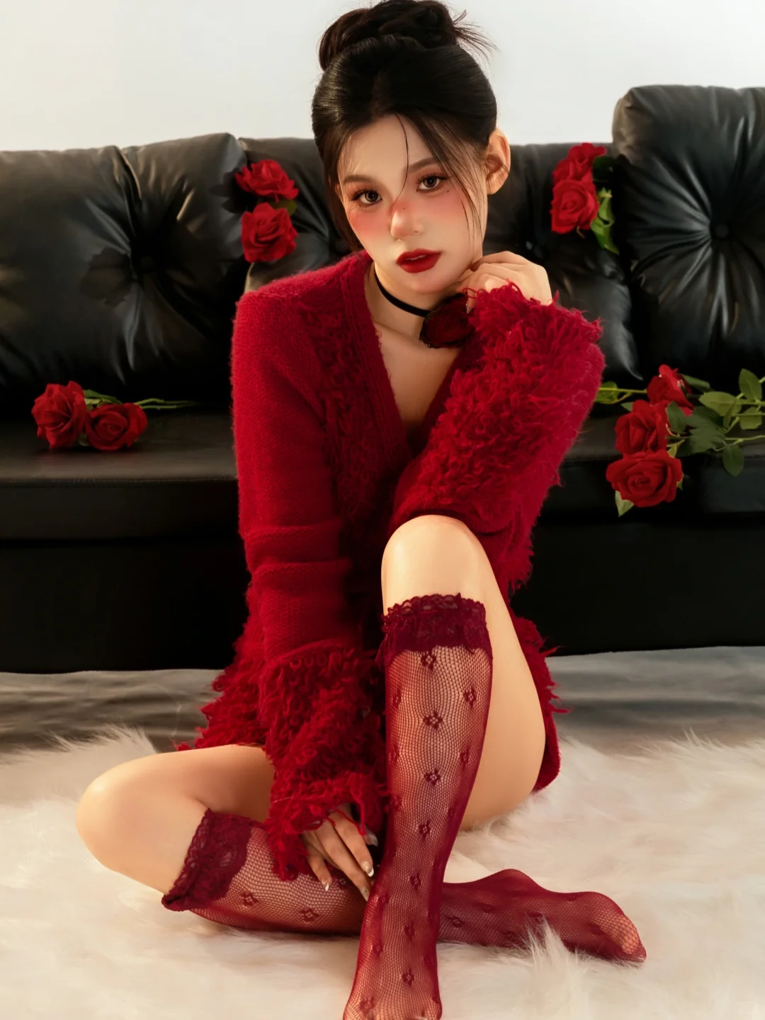 🌹红与黑的极致诱惑 | 港风复古感拿捏