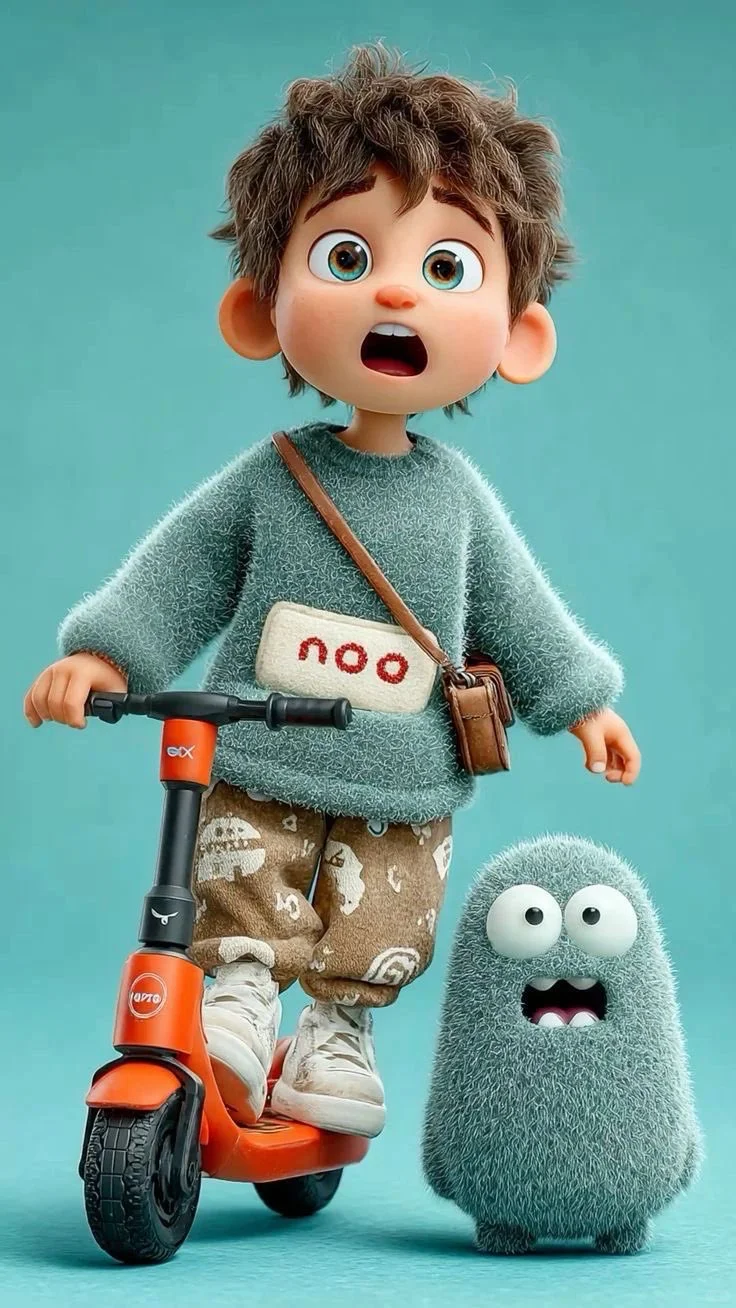 适合苹果安卓所有手机的壁纸可爱卡通少年