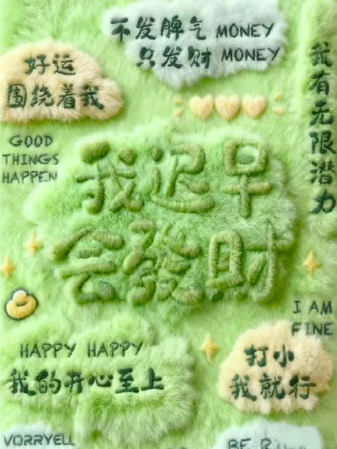 正能量壁紙｜從现在开始，我选择幸运！