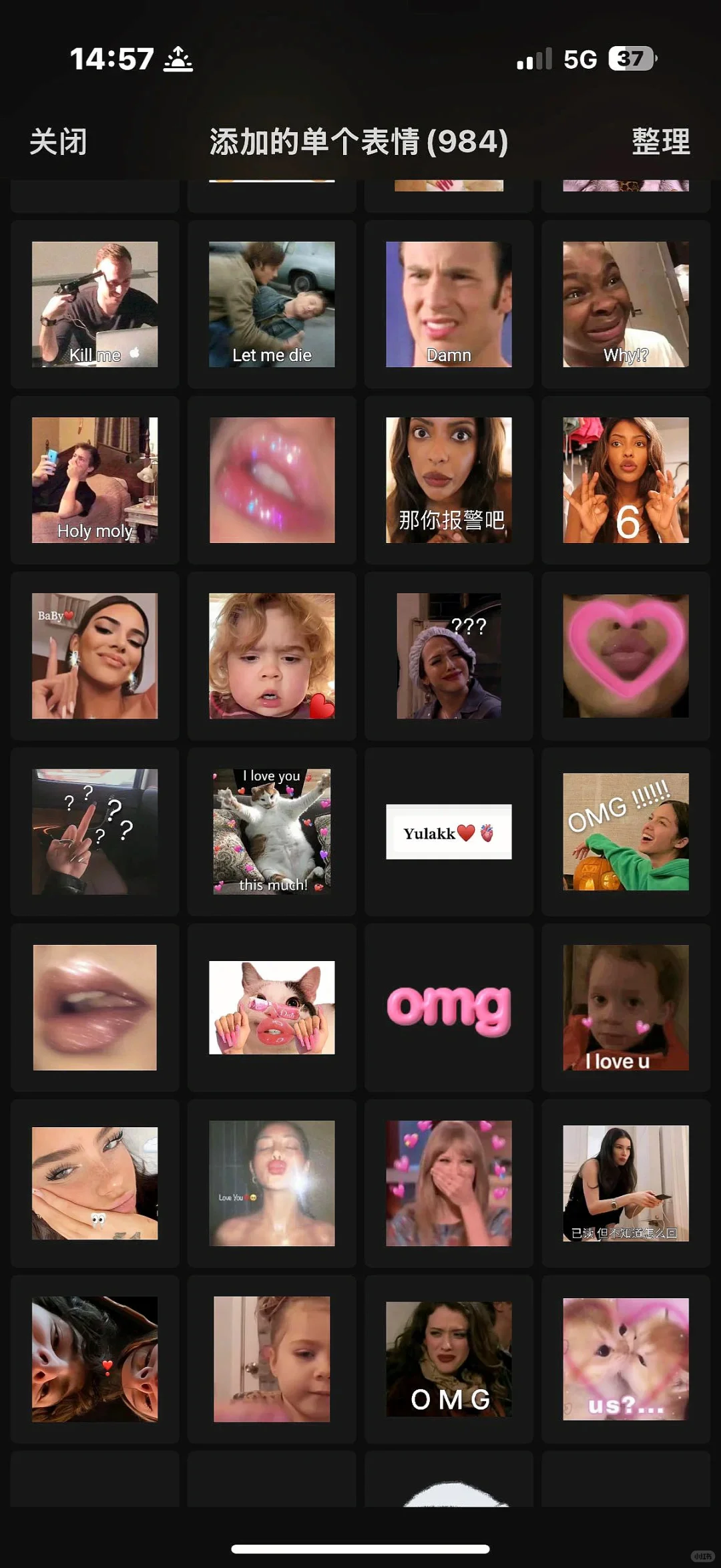 不用找了，你想要的欧美表情包统统在我这!