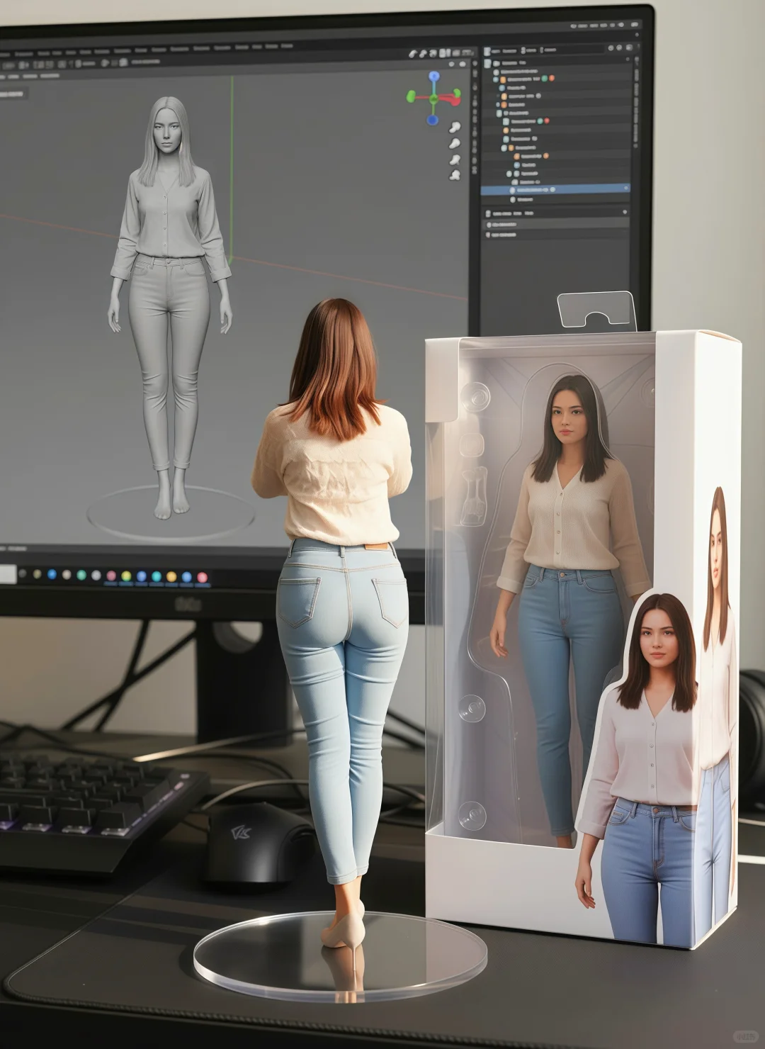 领取你的手办姐姐