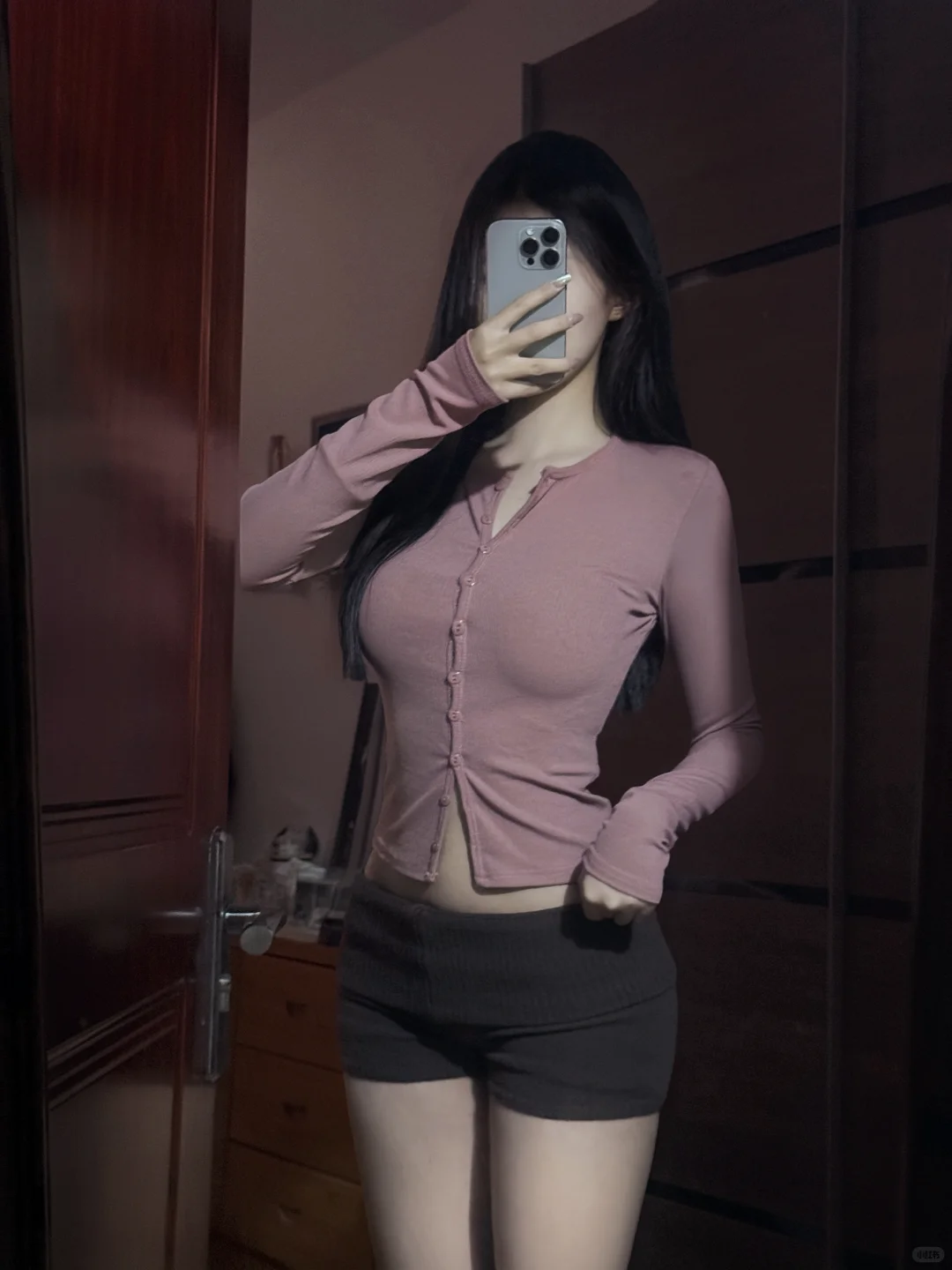 是我喜欢的灰粉色诶！！💗