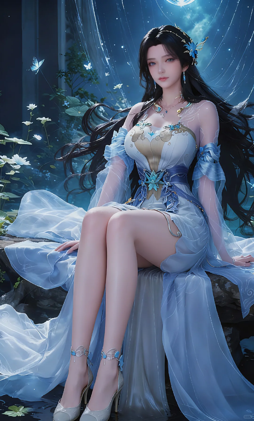 国漫女神绘画壁纸、安妙依篇！