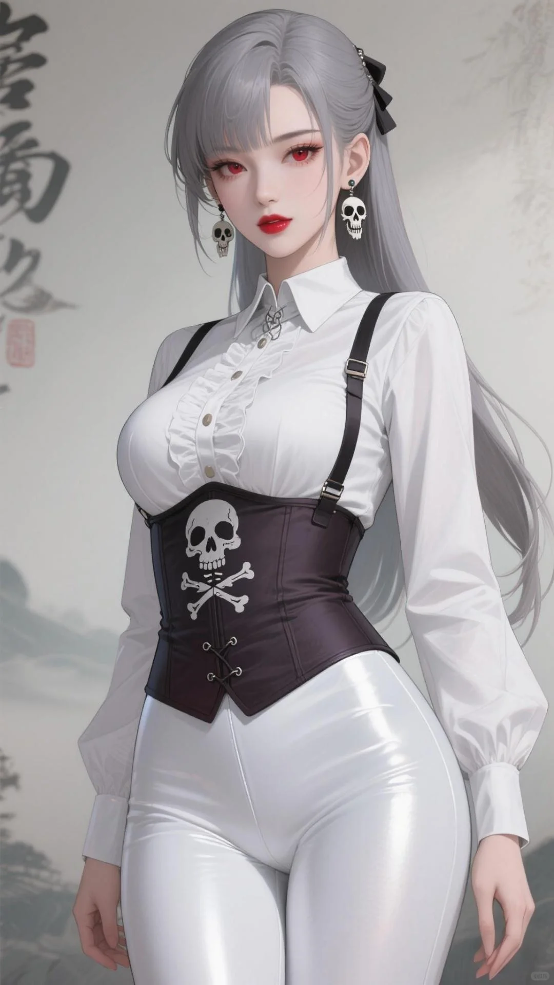 壁纸分享：美女小姐姐的上半身特写