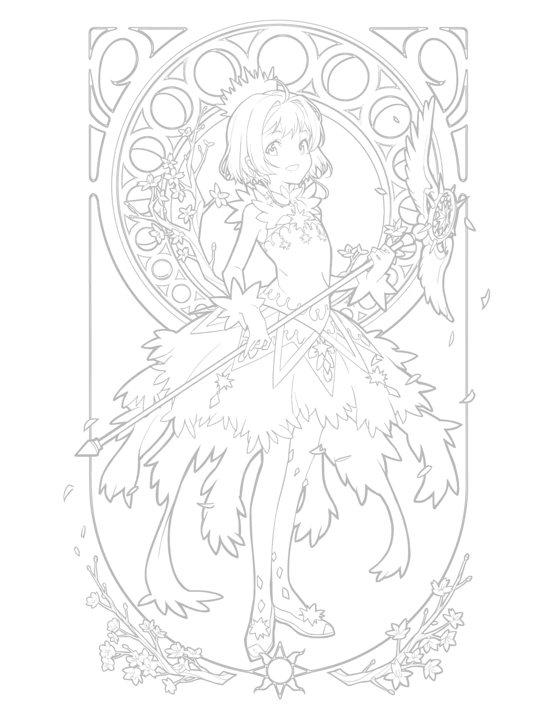 【控笔练习】第2天｜百变小樱