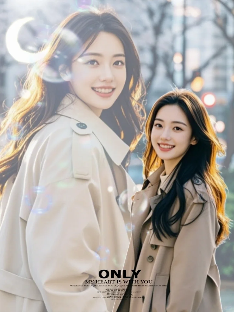 春天的第一套AI街拍