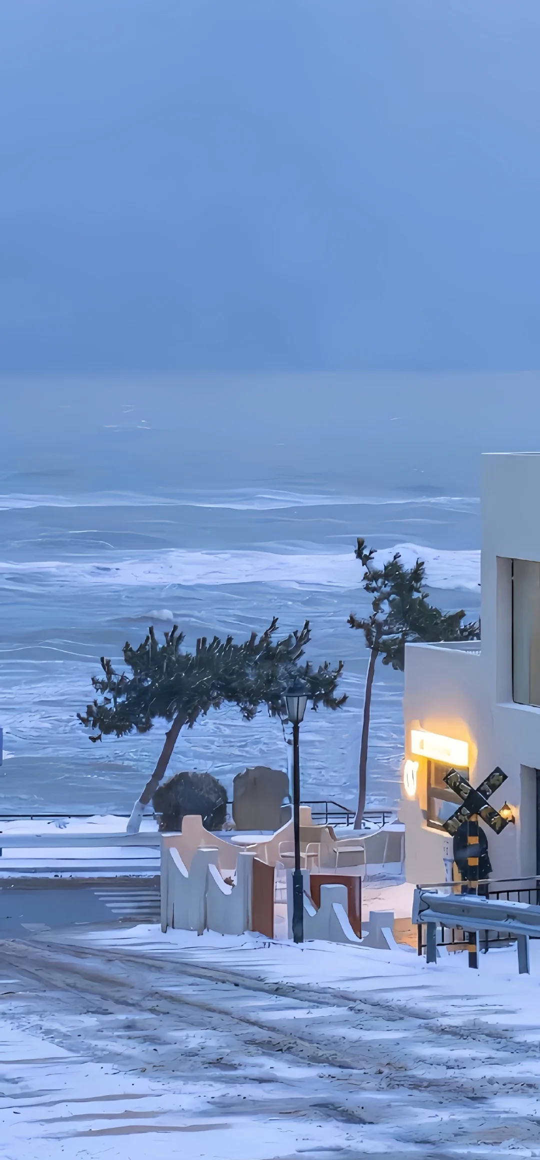 高清雪天氛围感壁纸