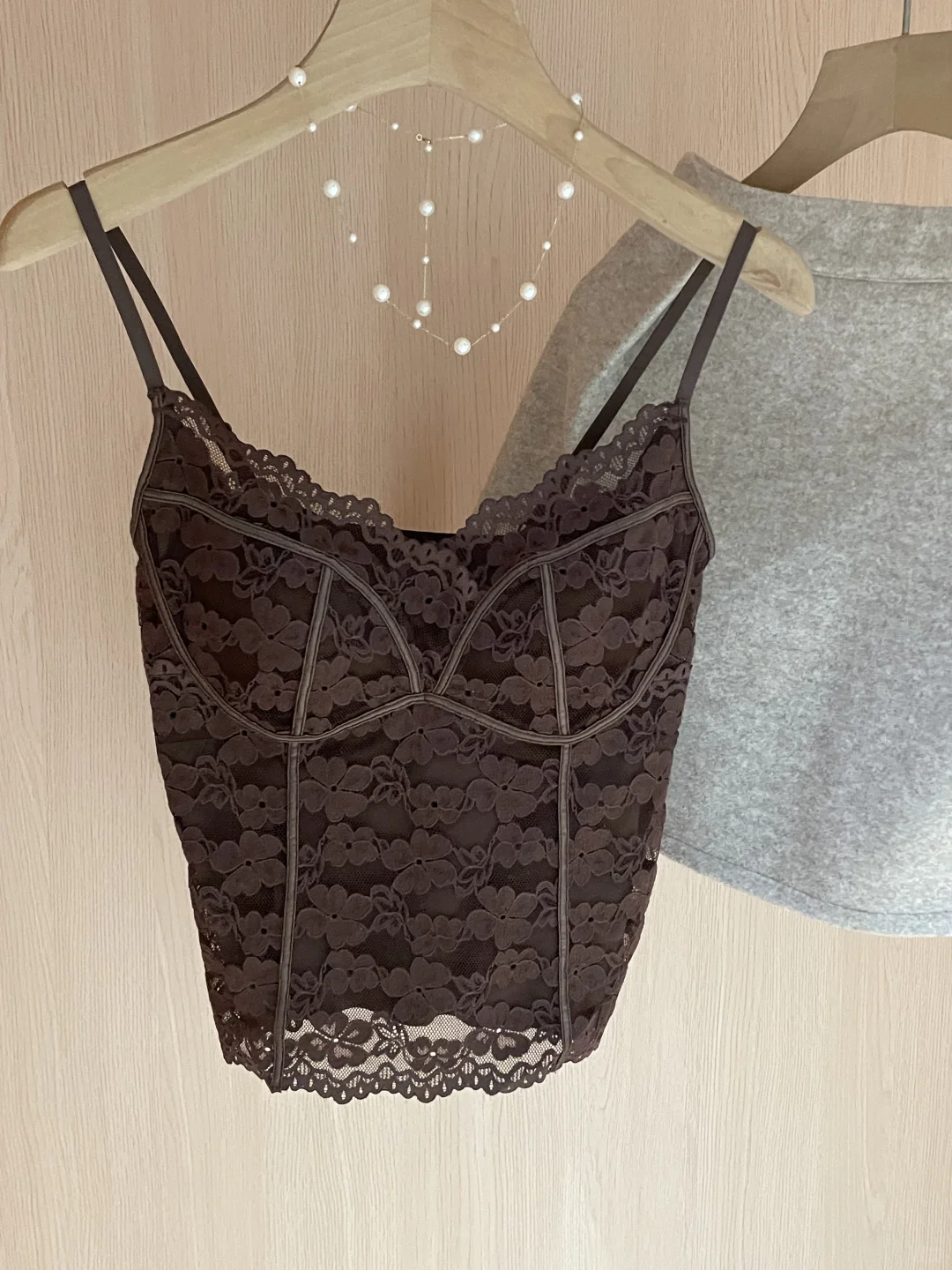 巨百搭的神仙蕾丝吊带！秋冬爱惨了！