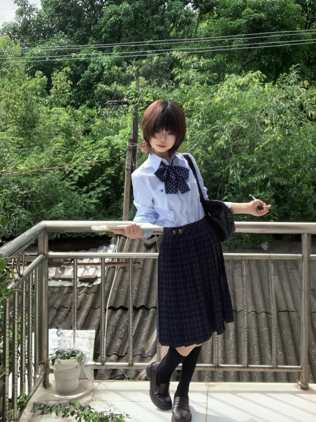 关于我在农村里拍的jk合集