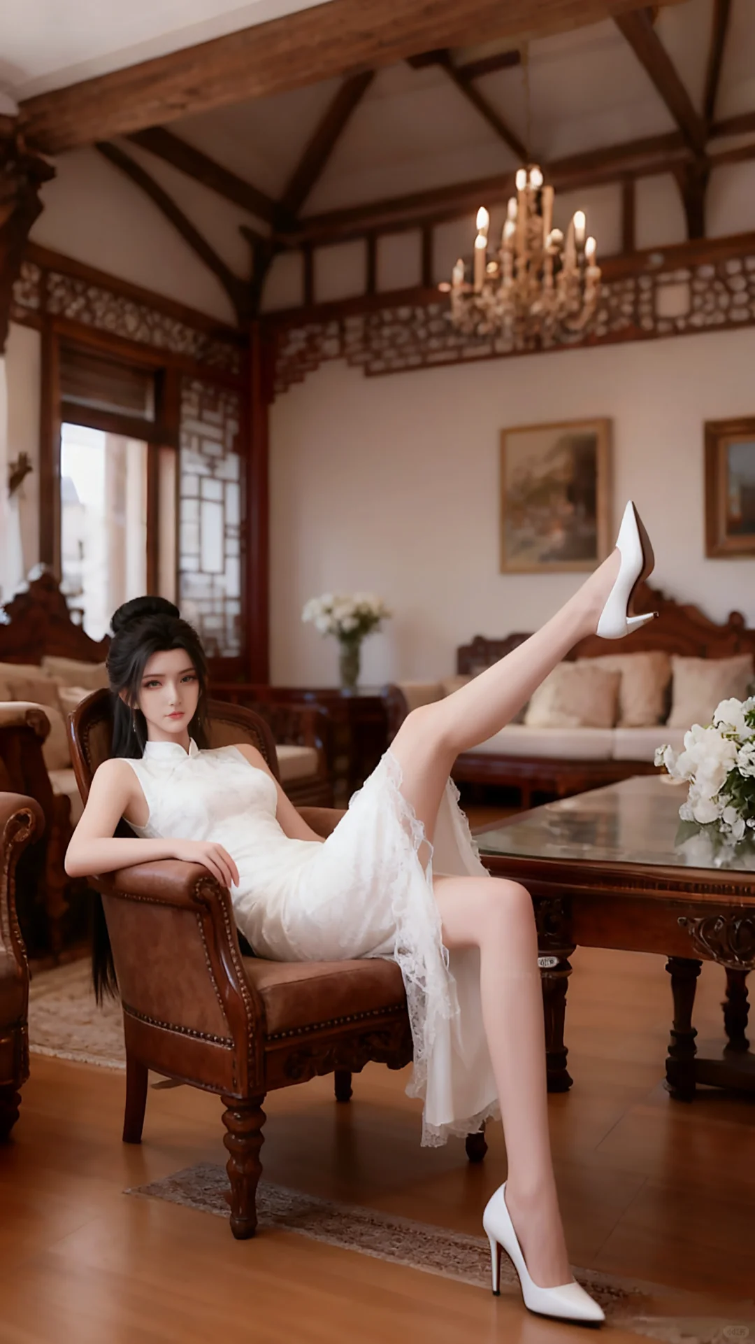 国漫女神穿上现代装陆雪琪