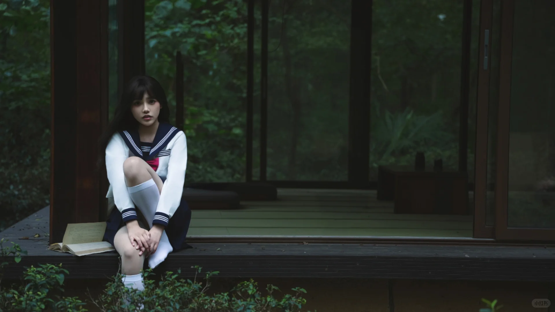 森林里穿jk谁拍谁好看！