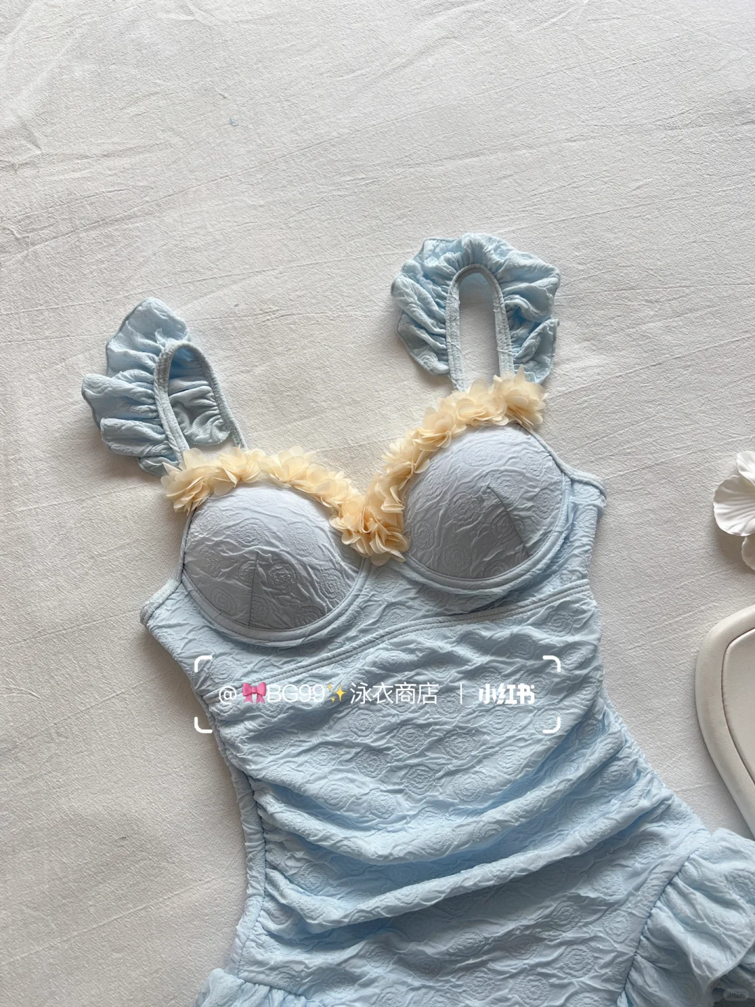 水上乐园的bikini🩵推荐冰蓝色来看实拍哦