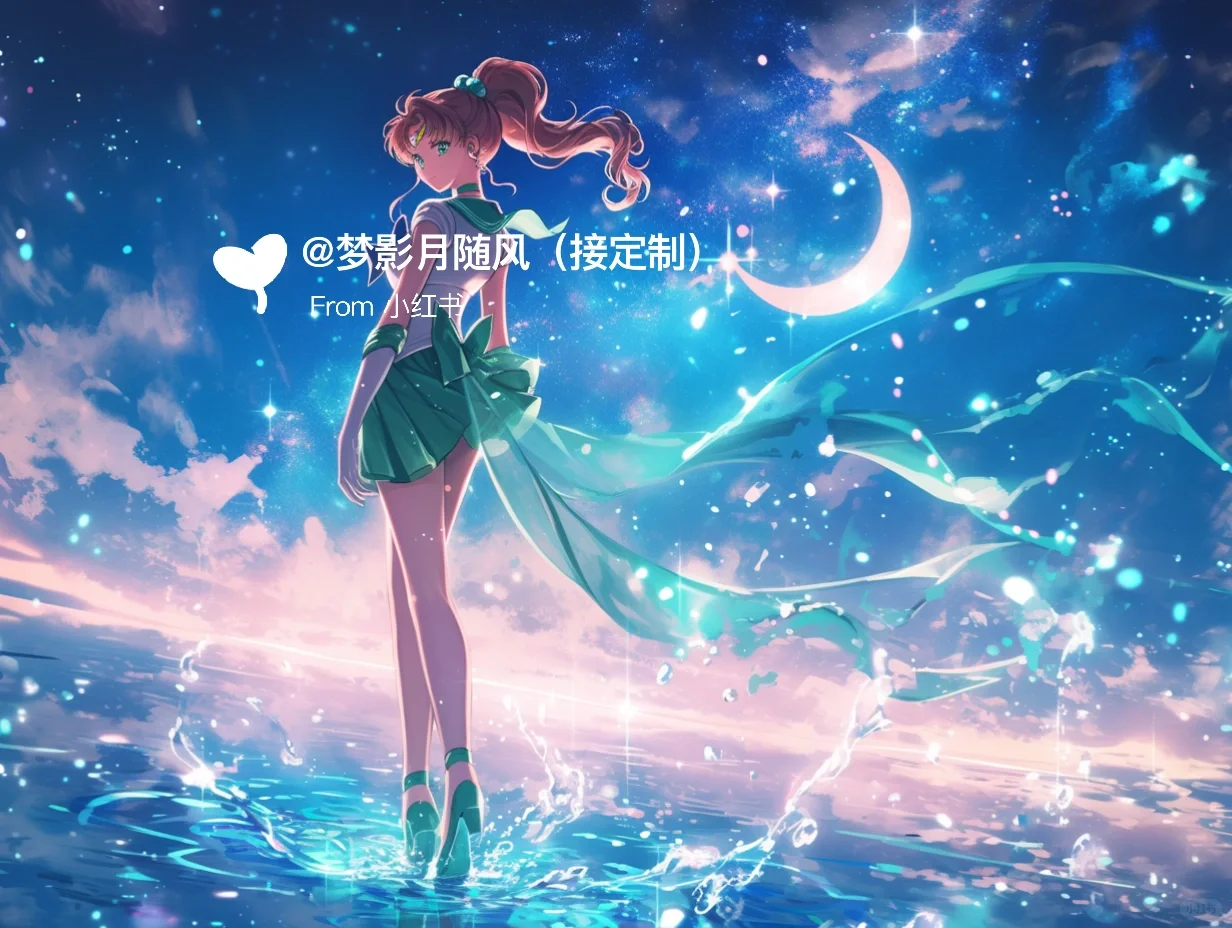 听海1💞美少女战士iPad壁纸