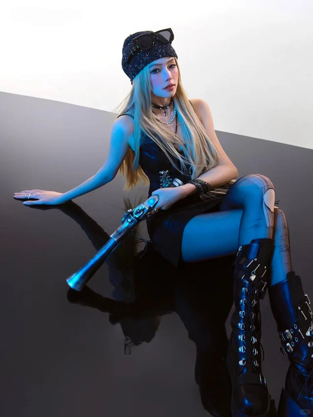 金发+帅女=暮光之城 | 🎬韩杂酷飒写真✨