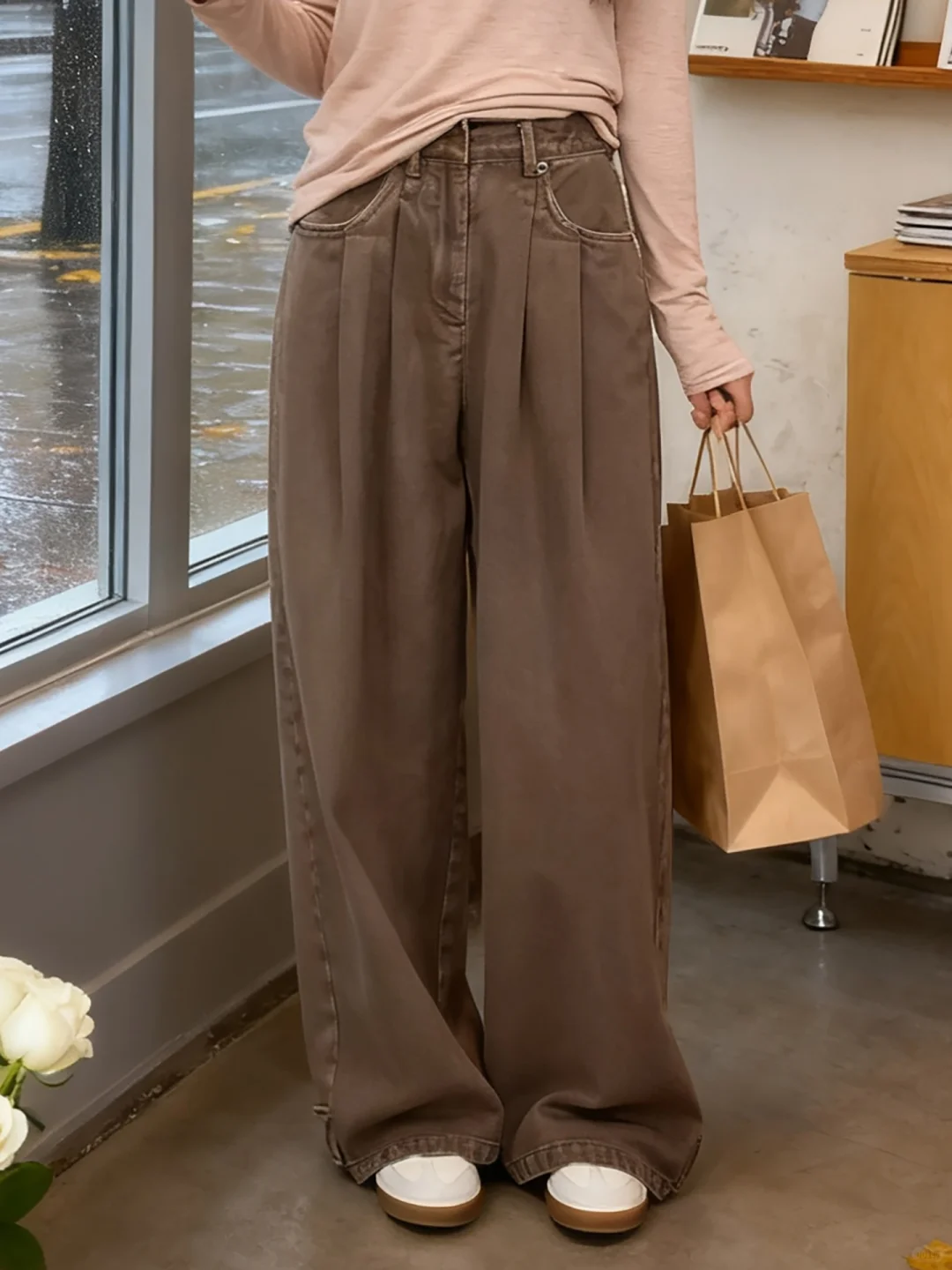 买到喜欢的松弛感裤子！🍂