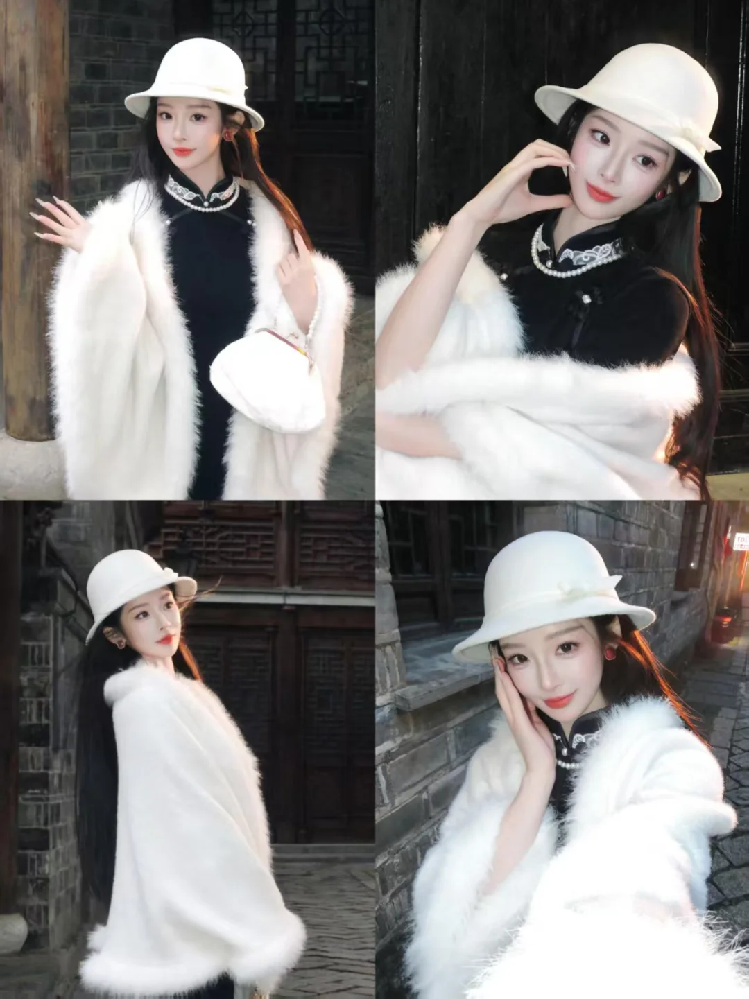 苏州平江路❗️最出圈9组秋冬旗袍合集🔥