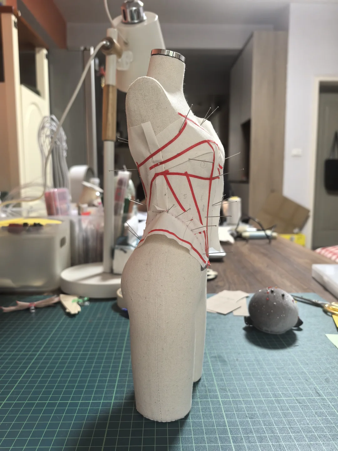 三分胸衣详细步骤