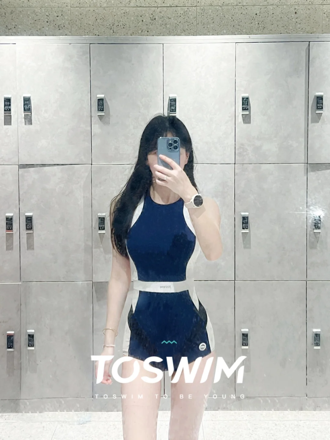 显瘦遮肚平角泳衣| 保守游泳人人手一件