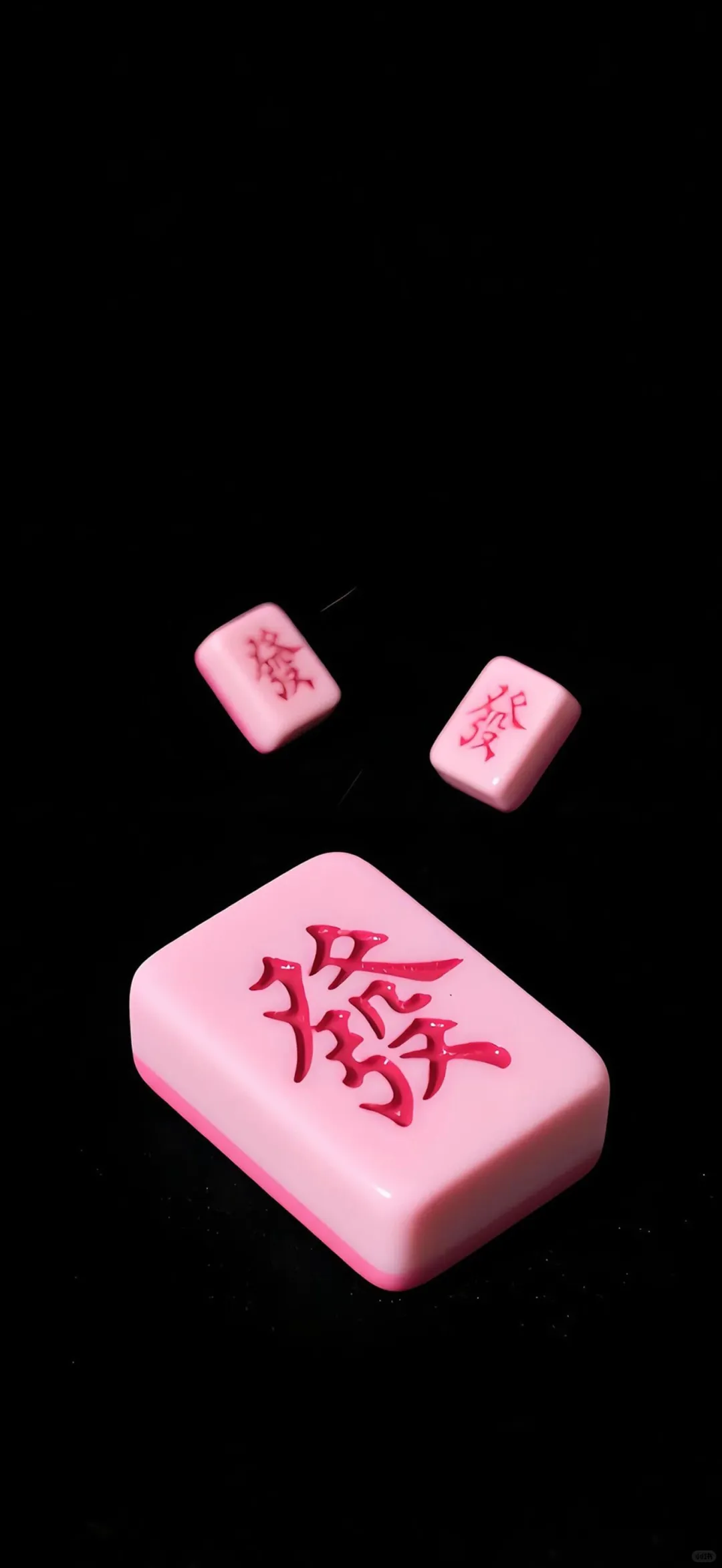 暗黑 黑粉系深色系卡通手机壁纸全屏🩷🖤