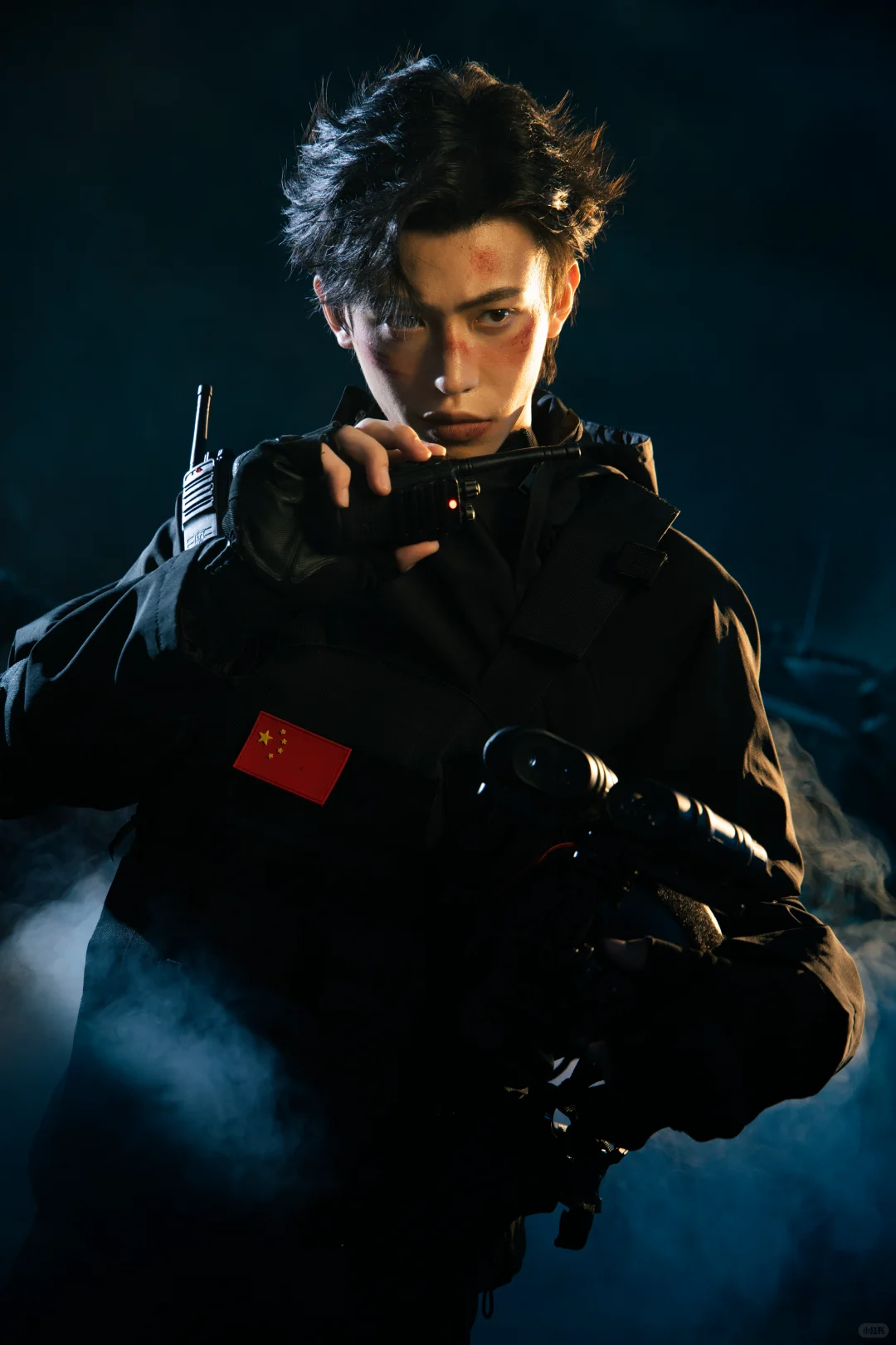 男生写真｜战损风