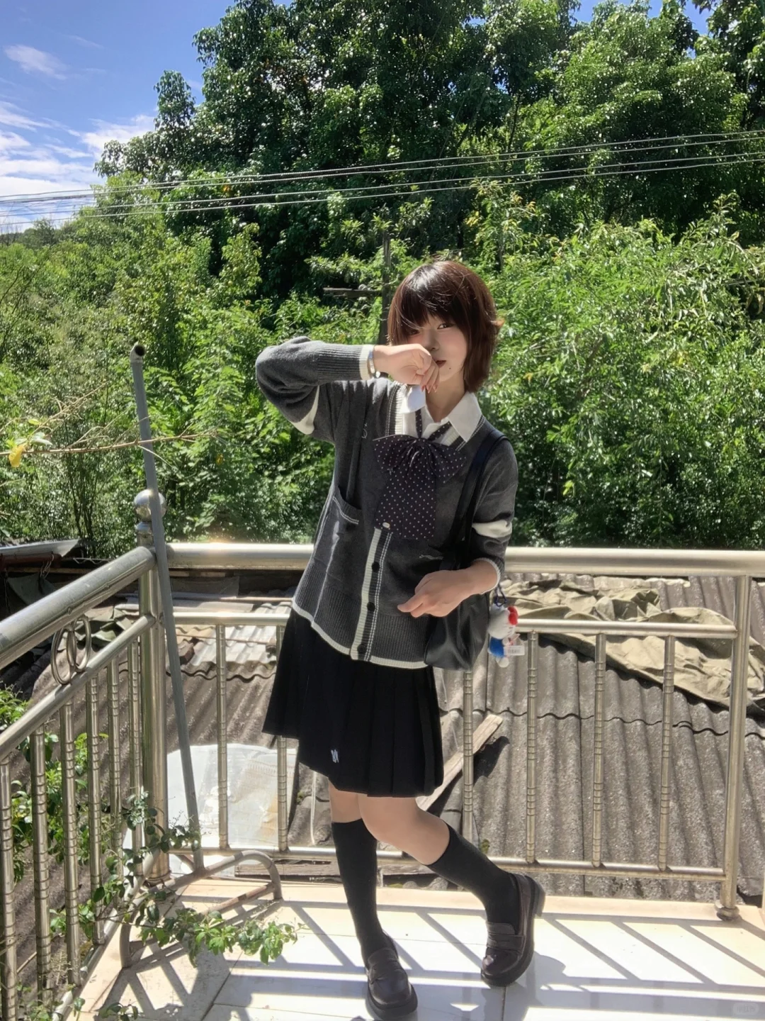 关于我在农村里拍的jk合集