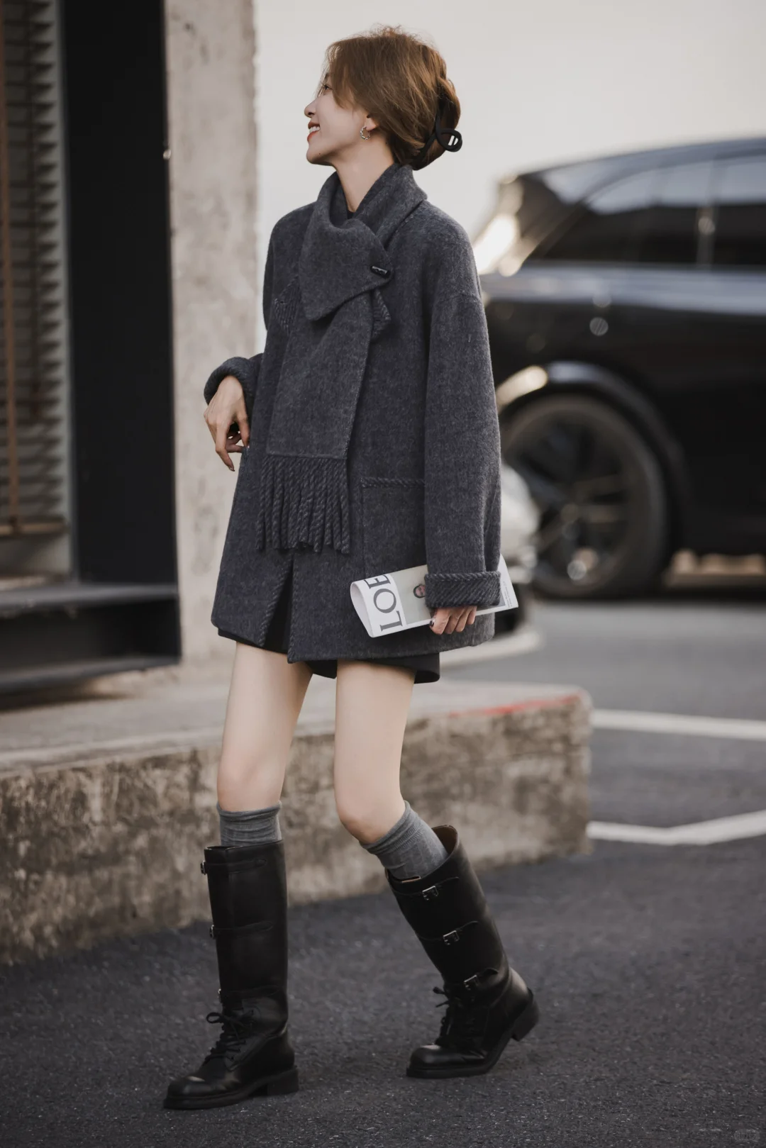Softcore 秋冬最爱的高级感黑灰色穿搭🖤