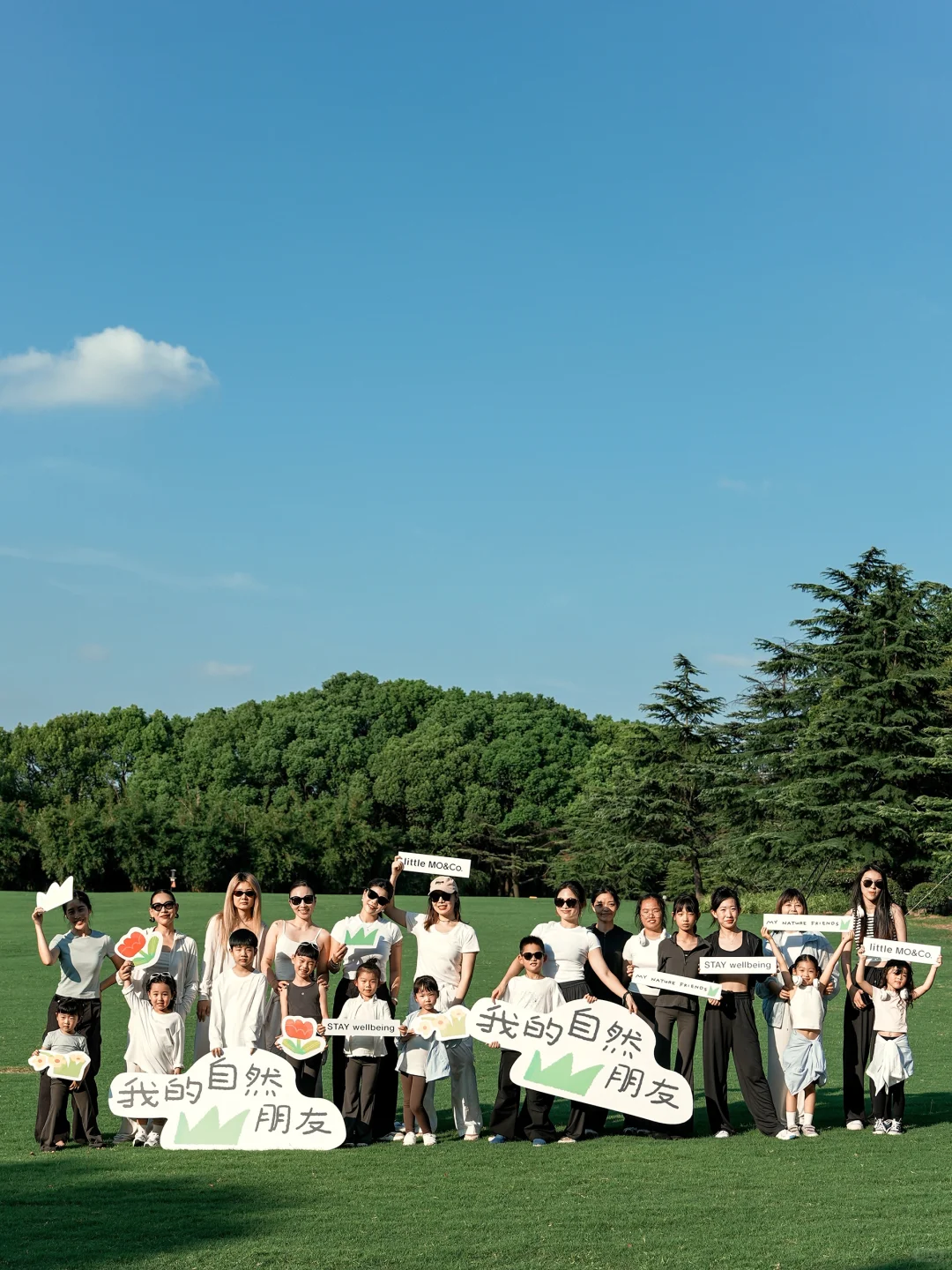 日落、草坪、瑜伽，与自然交朋友