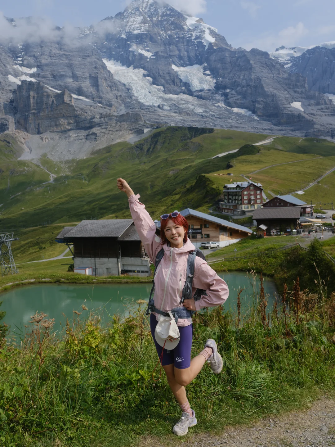 现在徒步正好 | 在少女峰拍出了手机壁纸