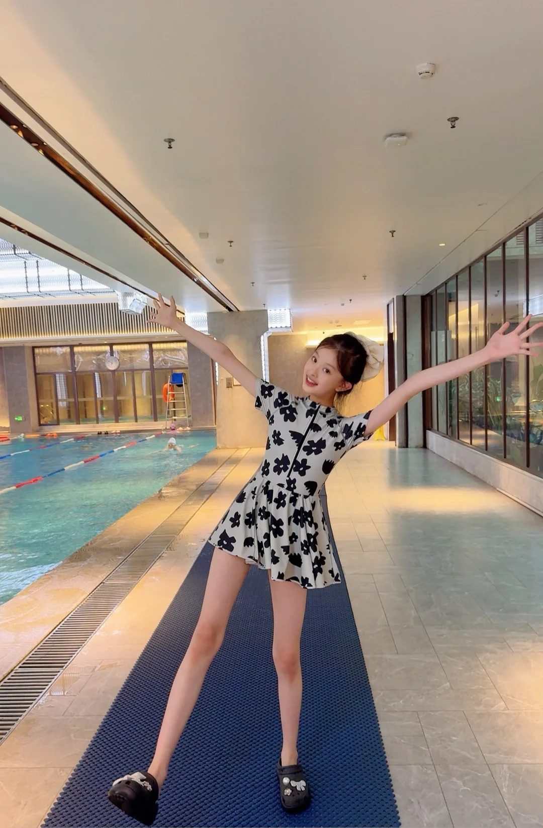 小孩姐的暑假🔛必须是游泳🏊‍♀️