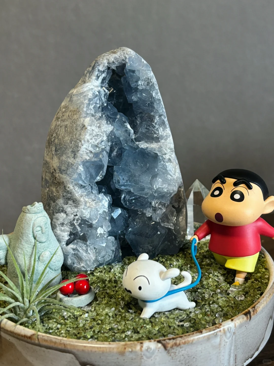 我的水晶摆件已经next level了！