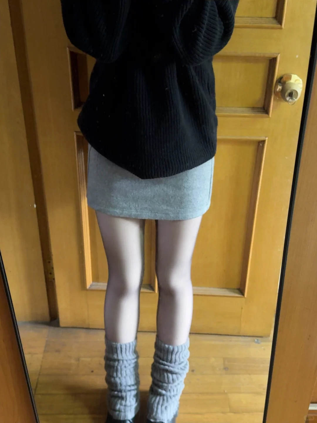 超级自然的加绒黑丝！