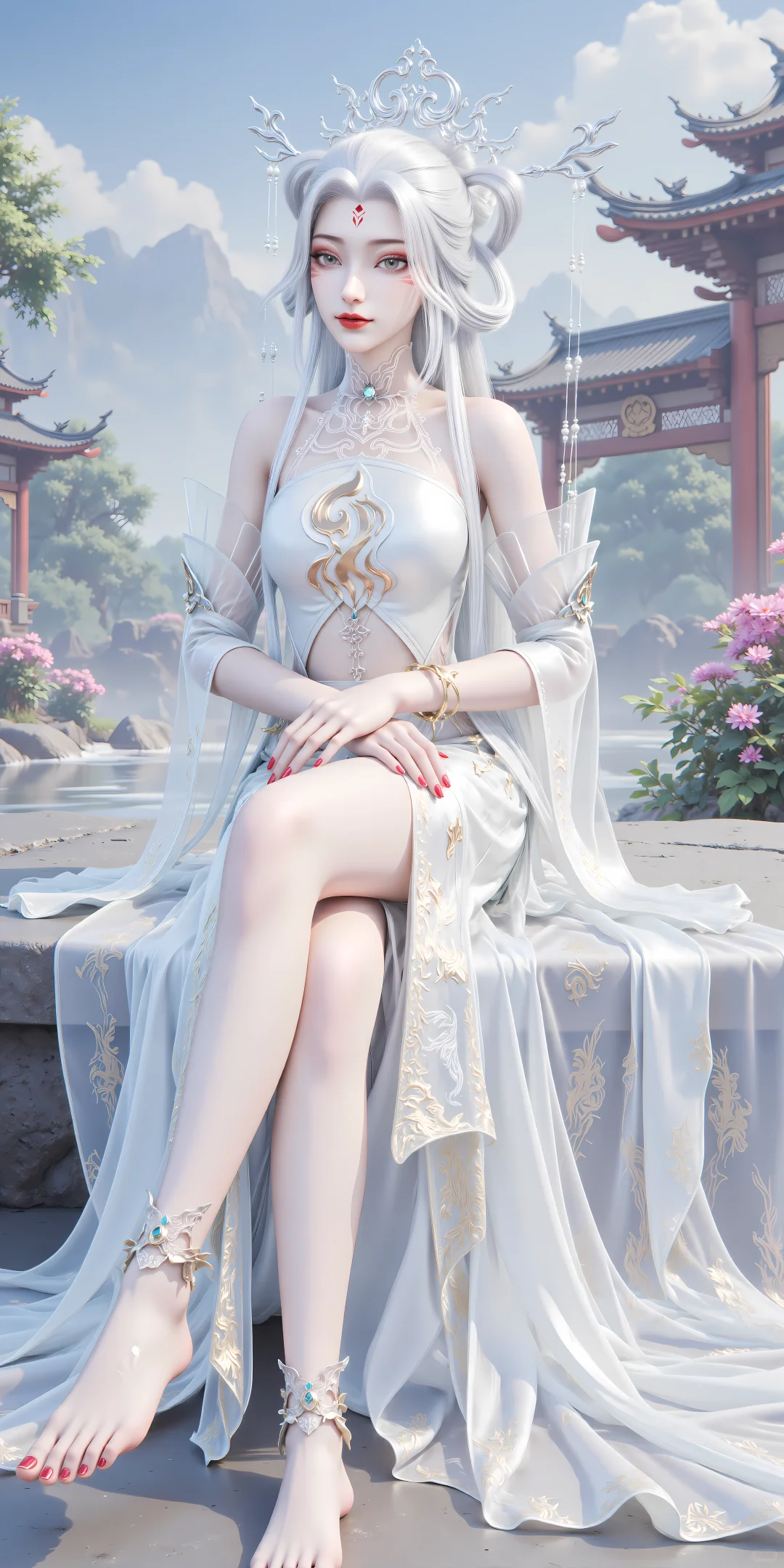 白色系T0级女神，诛仙小白