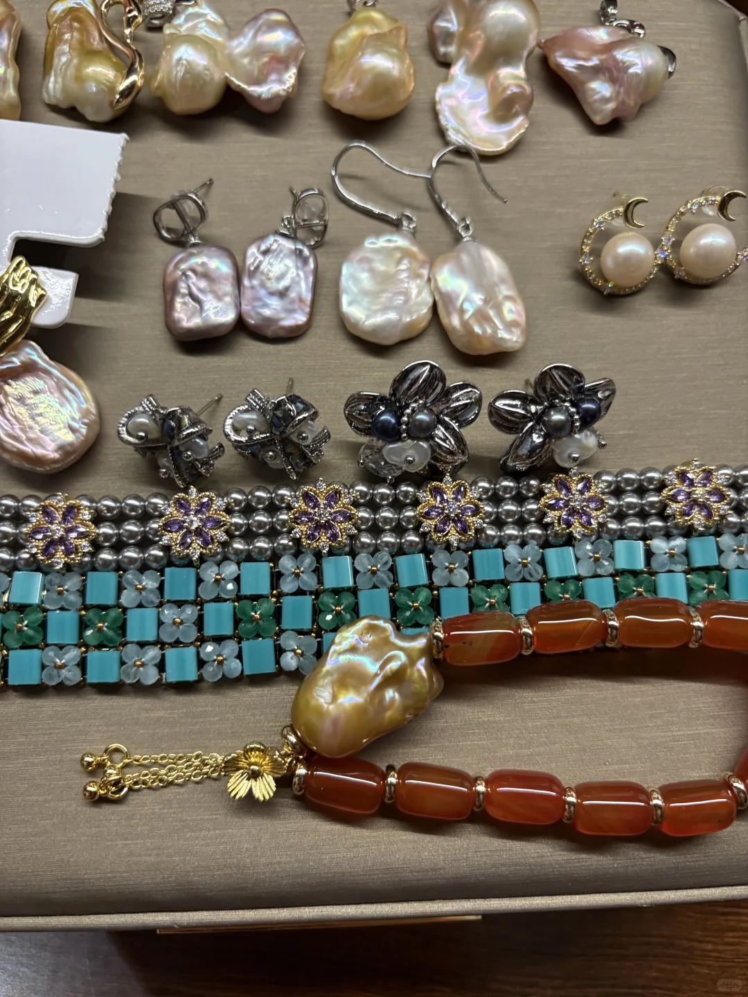 50一件三件包邮出闲置天然淡水珍珠巴洛克饰