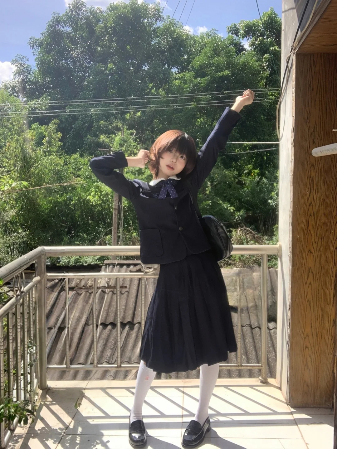 关于我在农村里拍的jk合集