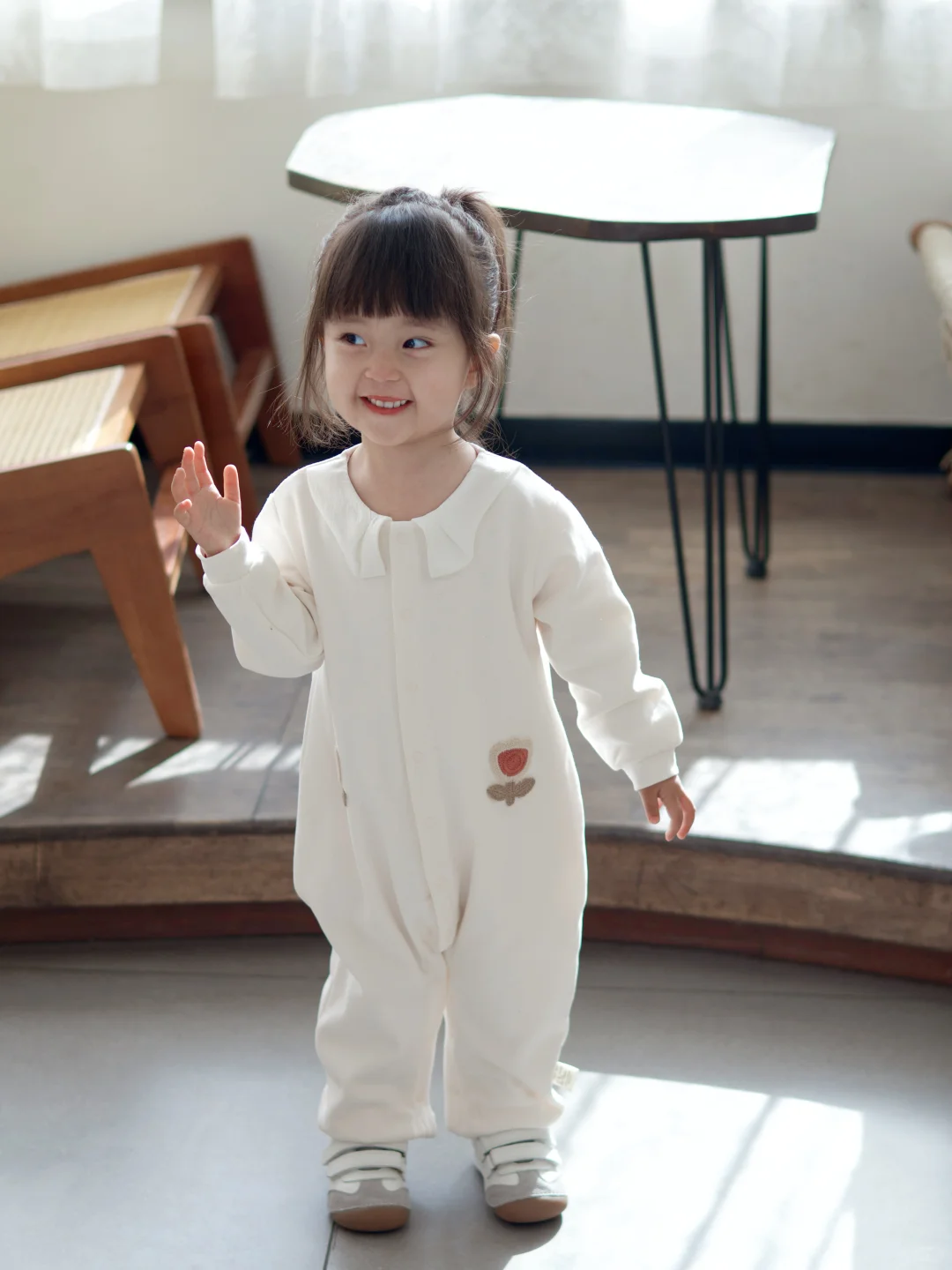 这估计就是生女儿的快乐！