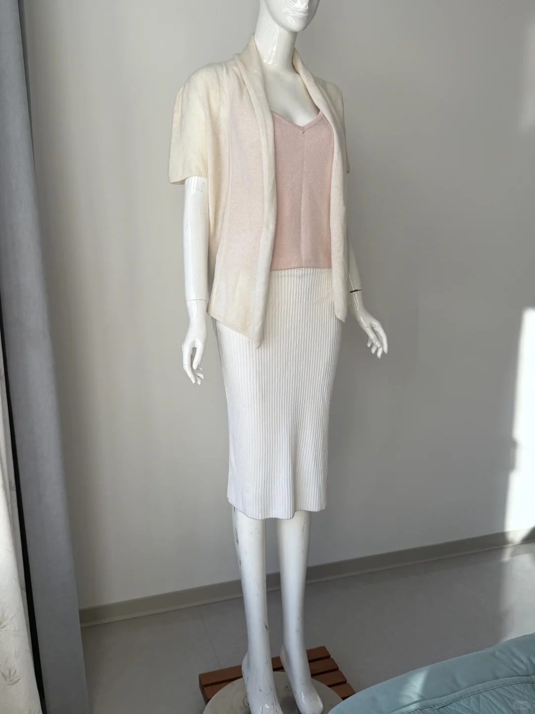 Vintage小白兔羊毛套装