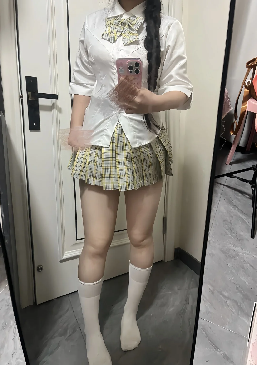 就这个jk穿我超爱！！！