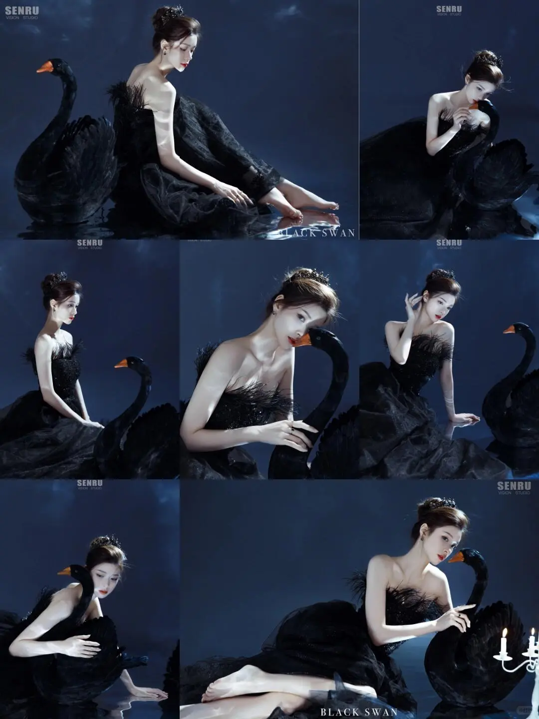 私藏的9款🖤御姐风写真，沈阳高级不踩雷